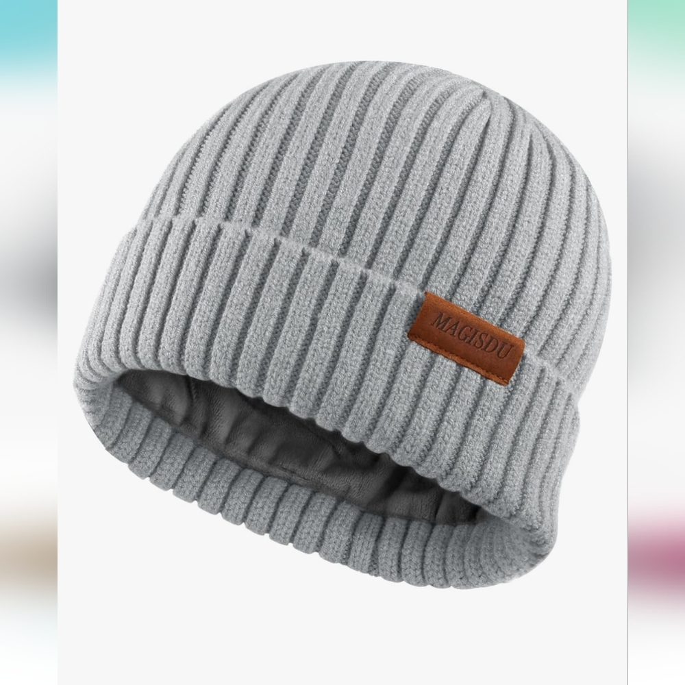 Magisdu Merino Velour lined Winter Beanie - Picture 1 of 8